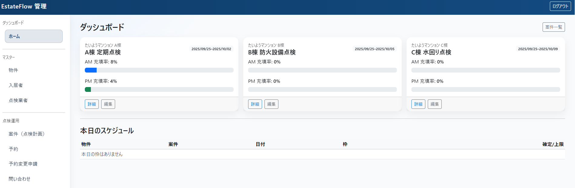 Estate Flow プレビュー